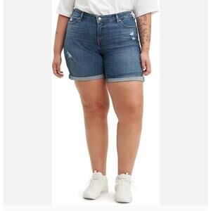 Levi's Women's Mid Length Stretch Shorts size 18W
